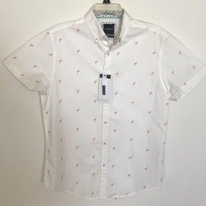 Pink Flamingo Denim shirt